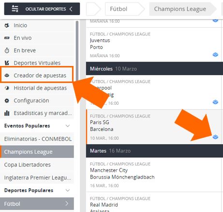 Cómo encontrar el Creador de Apuestas Betsson