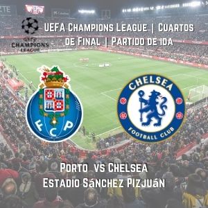 Betsson Chile Pronósticos | Porto vs. Chelsea (07 Abr) | Cuartos de Final de la UEFA Champions League
