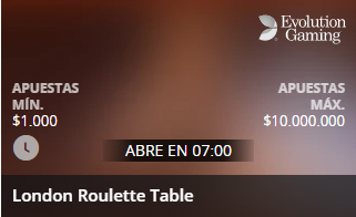 London Roulette Table
