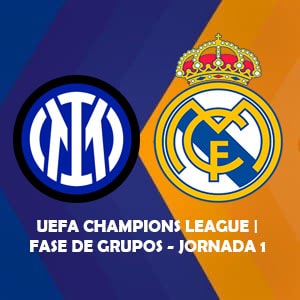 Apostar con Betsson Chile: Inter de Milán vs Real Madrid (15 sept) | Pronósticos para la UEFA Champions League