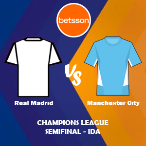 Betsson Chile, Pronóstico Real Madrid vs Manchester City| Champions League – Semifinal (Ida)