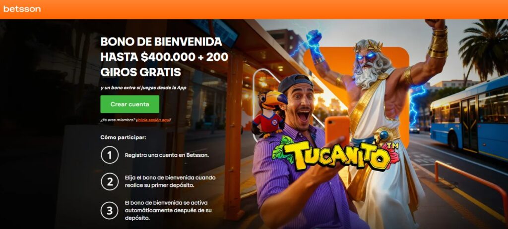 Bono de bienvenida casino