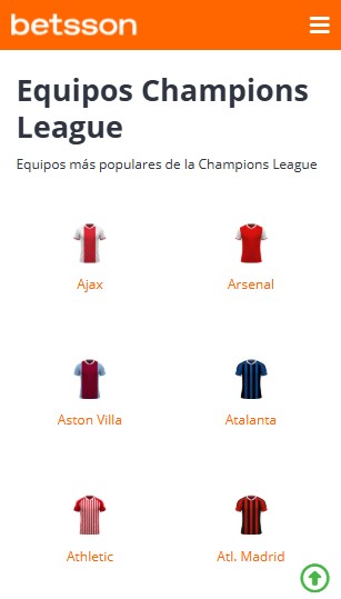 Equipos de la Champions League