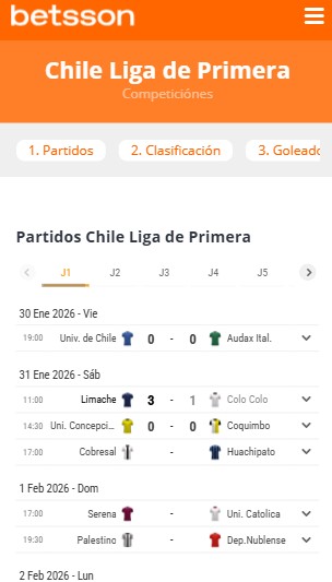 Resultados y partidos por jugarse