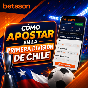 Cómo apostar en la Primera División de Chile desde Betsson Chile: guía completa paso a paso