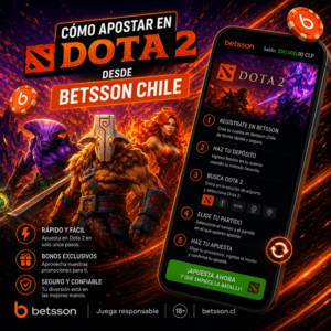 Cómo apostar en Dota 2 desde Betsson Chile